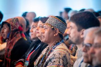 Participación de líderes indígenas en el RedLAC 2023 