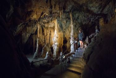 Szent István cave in Bükk Region UNESCO Global Geopark, Hungary 