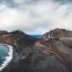 Capelinhos volcano geosite in Faial Island of Azores UNESCO Global Geopark