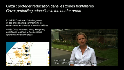 Gaza: Protecting Education In the Border Areas | Basic Education ...