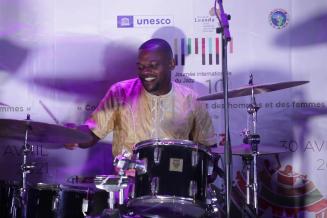 Marc Ndzana (Batterist) - The Boukarou Cabaret Jazz Concert