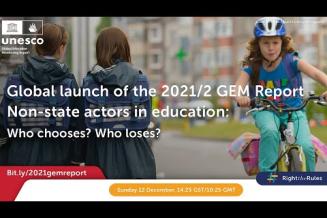 Global launch of the 2021/2 GEM Report