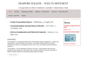 Diaspore italiane – Italy in movement