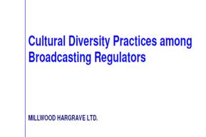 The role of media to protect cultural identity and diversity