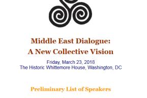 Dialogue au Moyen-Orient: une nouvelle vision collective