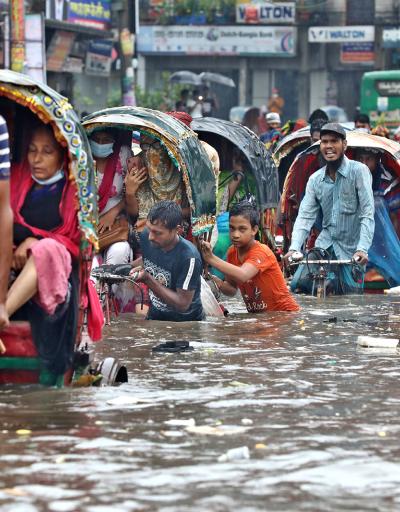 Floods in Dhaka, Bangladesh in 2020