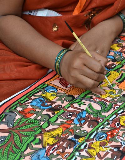 Patachitra Art in Odisha, India