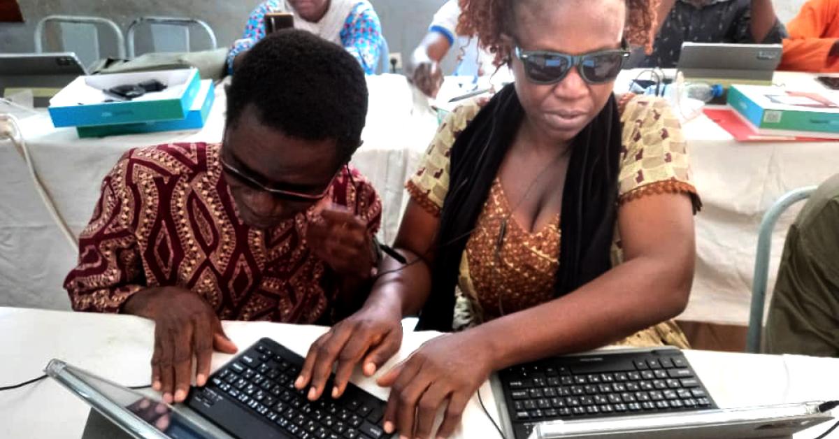 Using Technology to Empower Teachers for Inclusive Learning in Burkina Faso: A Pilot Program