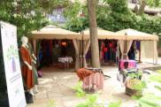 Exhibition of handmade garments by Palestinian and Syrian women