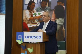 Tim Curtis, Director and UNESCO Representative of the UNESCO New Delhi Regional Office
