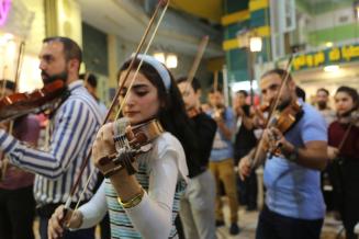 Music concert in Mosul