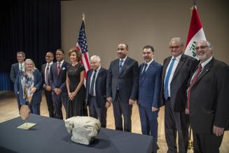 Formal return of the ‘Gilgamesh Tablet ’ to Iraq by the United States