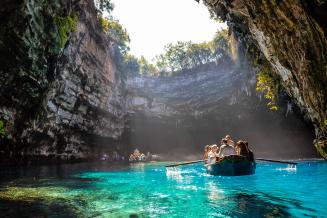 Melissani cave, Kefalonia-Ithaca UNESCO Global Geopark, Greece