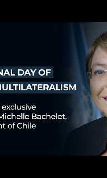 Michelle Bachelet interview on 25 january
