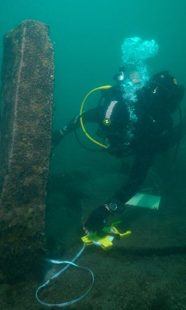 Underwater archaeological survey in Lake Atitlán 