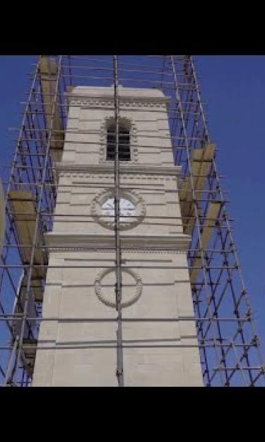 Les nouvelles cloches de l’église Al-Saa'a