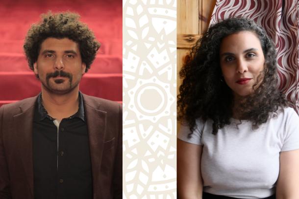 Kassem Istanbouli and Hajer Ben Boubaker - Laureates of the 19th edition of the UNESCO-Sharjah Prize for Arab Culture 