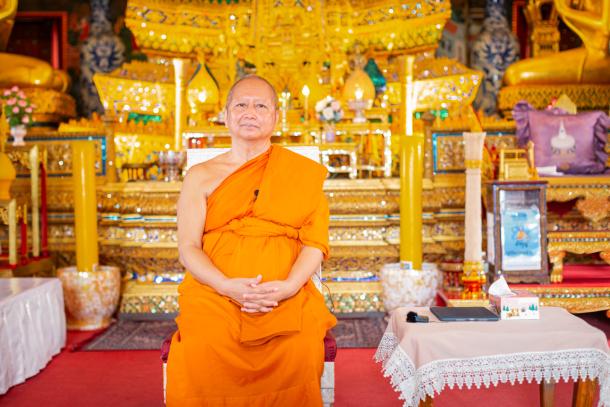 Phra Brahmapundit, abbot of Wat Prayoon 