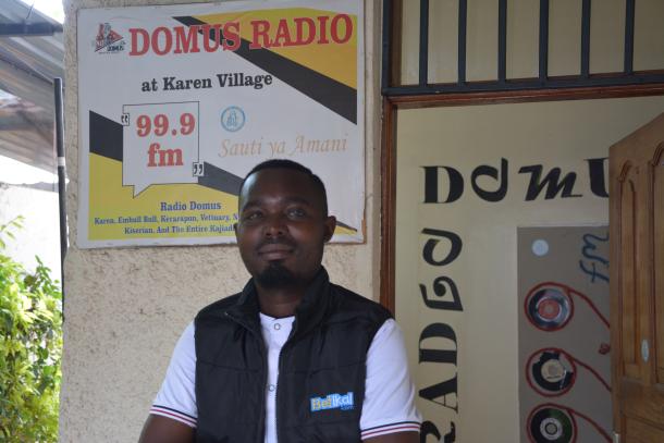 Bonface Opany, Station Manager of Radio Domus