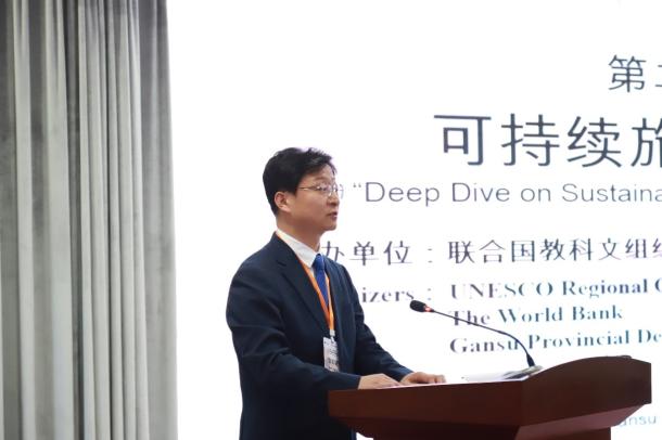 Deputy Director of Gansu Provincial Department of Culture and Tourism, Mr. Yan Yongqiang