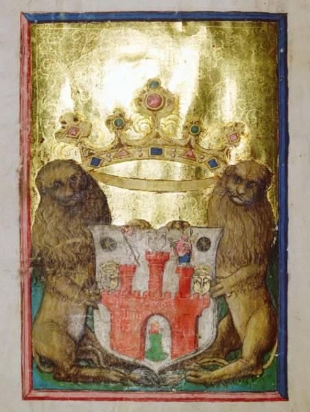 The Crest of the City of Cracow, Behem's Codex, 1501-1506 (with 18th century additions)