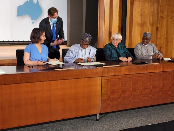 agreement between Germany and Nigeria for the return of 1,130 Benin bronzes