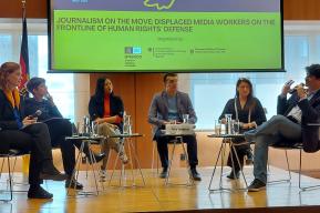 World Press Freedom Day session shines a light on challenges facing displaced and exiled journalists
