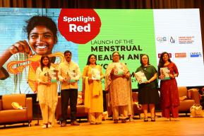 Spotlight Red: UNESCO and P&G Whisper Forge Groundbreaking Partnership to Champion Menstrual Health and Hygiene Management in India #KeepGirlsinSchool