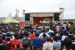 Celebrating young talents through Sports and Arts at Mathare Carnival
