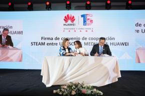 UNESCO y Huawei firman acuerdo para fortalecer el acceso a la educación en STEAM en Panamá, en colaboración con Ministerio de Educación