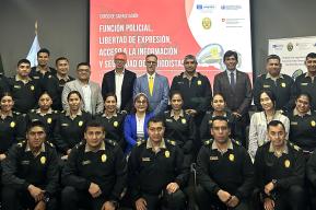 UNESCO Empowering Peruvian Police Instructors for Enhanced Functionality, Journalist Safety, and Freedom of Expression