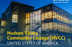 Cérémonie d'inauguration du Hudson Valley Community College en tant que Centre UNEVOC