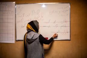 Blended pedagogy for more efficient learning in Afghanistan