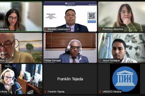 Arranca serie de webinares UNESCO sobre Libertad de Expresión y Elecciones en la República Dominicana