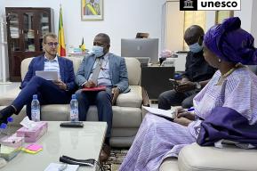 La mission UNESCO rencontre la Ministre de l’éducation nationale au Mali pour la rentrée 2021
