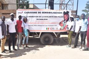 Awareness caravan: Meet young volunteers advocating for girls’ education in Senegal