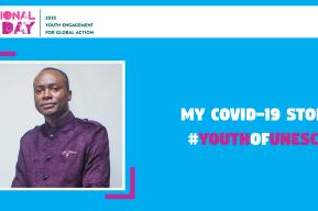 Young People Leading the Way in Preventing COVID-19 Spread - The #YouthOfUNESCO Story of Akwasi