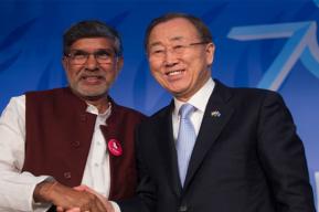 Le Secrétaire général des Nations Unies et le co-lauréat du Prix Nobel de la Paix, Kailash Satyarthi, seront parmi les principaux intervenants au Forum mondial sur l’Éducation 2015 