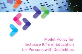 Le projet-cadre de politiques publiques pour l’usage inclusif des TIC dans l’éducation des personnes handicapées est désormais disponible pour être adapté nationalement