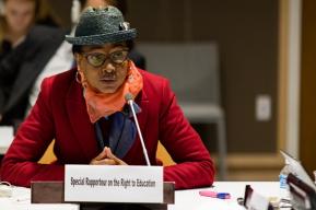 Questions-réponses avec l'ancienne Rapporteuse spéciale des Nations Unies sur le droit à l’éducation