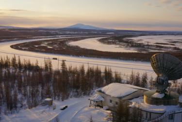 The Northeast Science Station in Cherskii, northern Siberia.